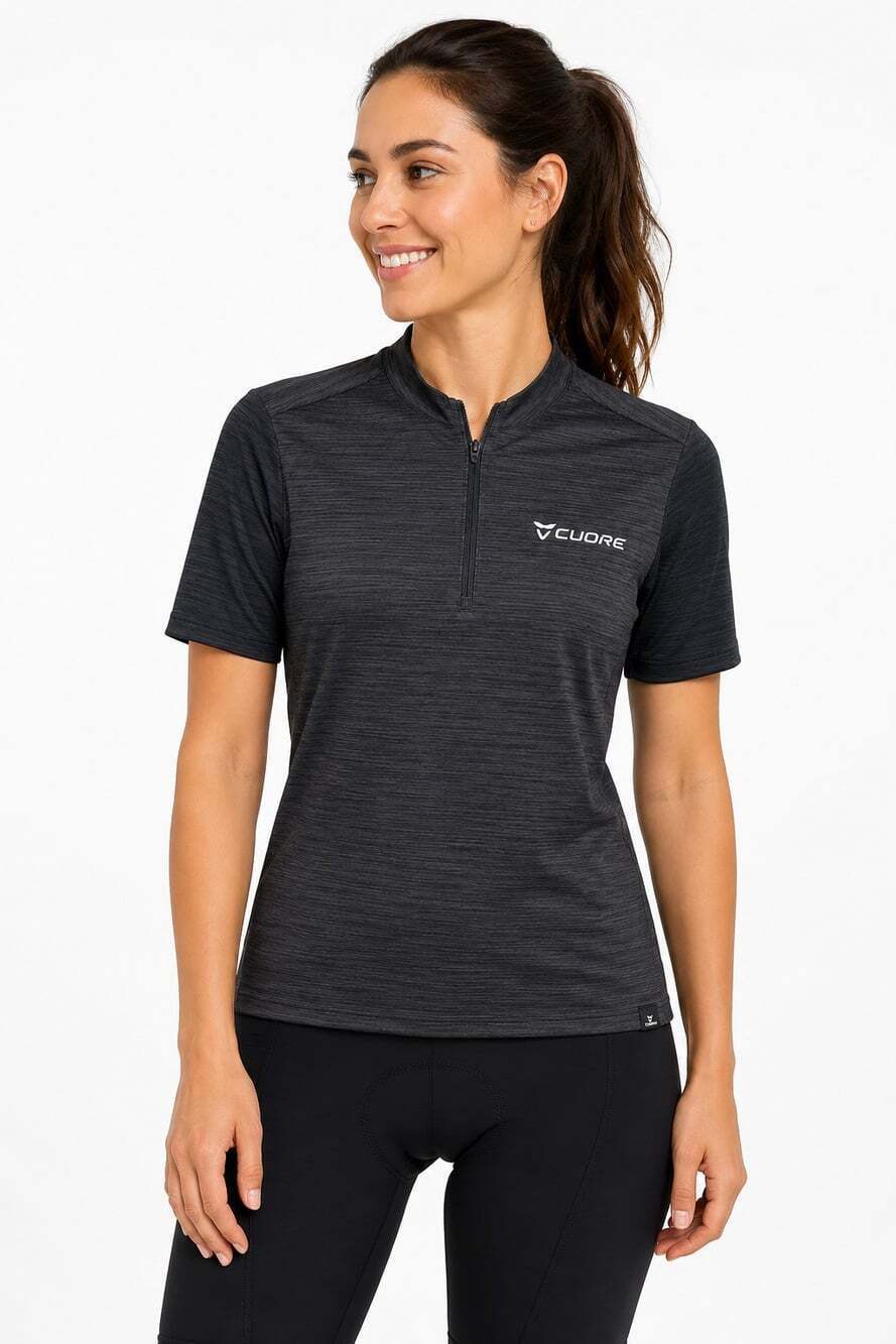 NWT Cuore Womens Explorer All Mountain Jersey Short Sleeve Shirt Small L300 New